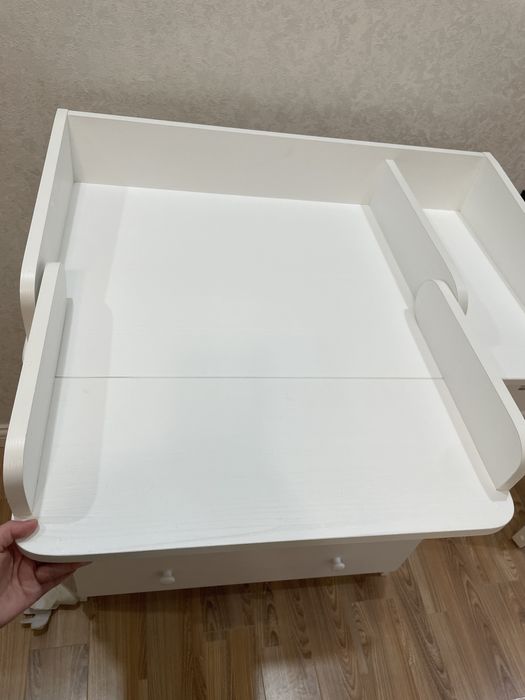 Детский пеленальный комод Aton белый