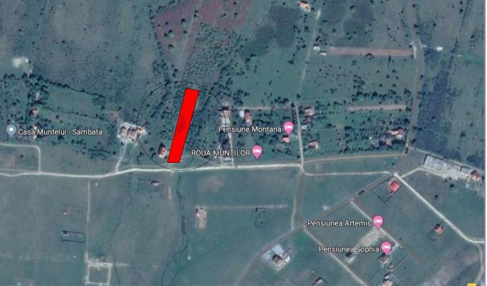 Teren si casa in constructie -Sambata de Sus