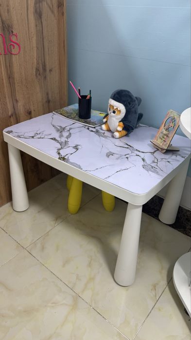 Детский стол и стульчик ИКЕЯ