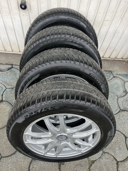 Jante 5x112mm, anvelope iarna 225/55 R17 Mecerdes Vito, Viano, V-Class