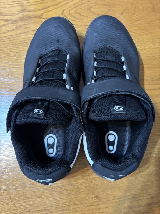 Adidasi CrankBrothers STAMP SPEED LACE flat shoes- black/white