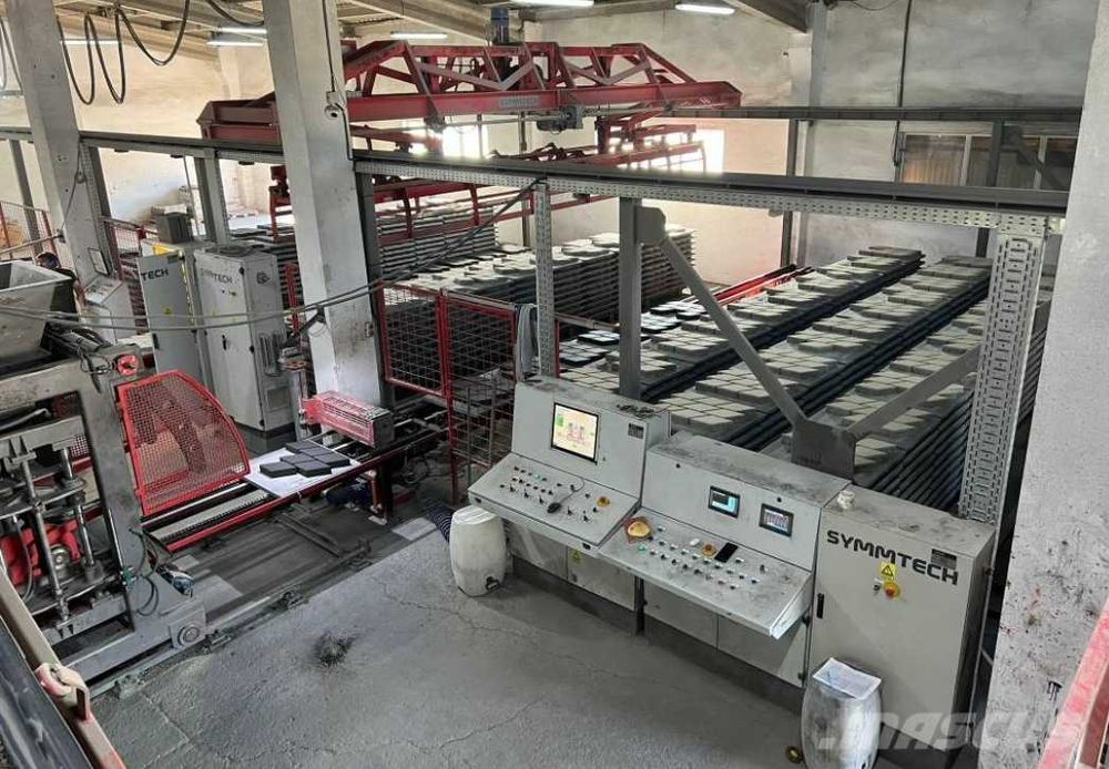 Linie Instalatie pentru productie de pavaj boltari din beton Symmetrica Symmtech