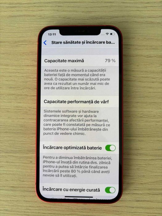 iPhone 12 – 64 GB – Roșu – Liber de rețea – Cutie originală