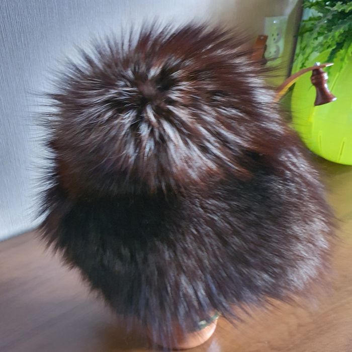 Шапка  чернобурка, б/у ,в хорошем. сост