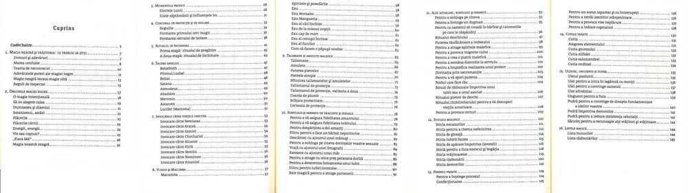 RAR,SET3,MAGIA NEAGRA Abraxas vol 1+2+MAGIA ALBA carte vraji Ritualuri