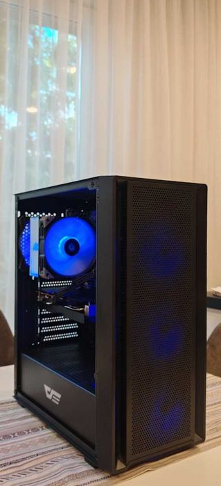 Бюджетно Геймърско PC Ryzen 5 5500/16Gb/512GB SSD+1000Gb HDD/RTX 3060 12Gb/Гаранция