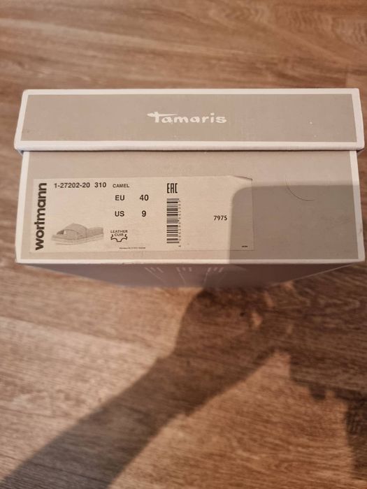 Tamaris pantofi de piele 40