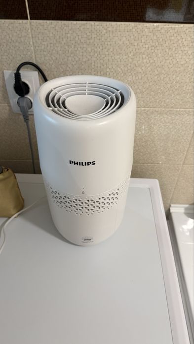 Umidificator PHILIPS HU2510/10, 2L, Tehnologie NanoCloud, alb