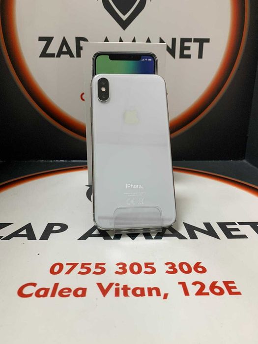 Zap Amanet Vitan - iPhone X - 64GB - 70% - Silver