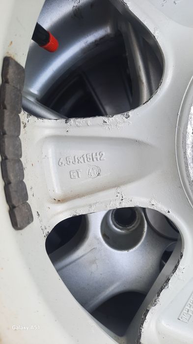 Ляти джанти с гуми 5×100 СУБАРО