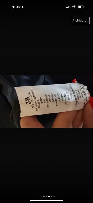 Palton Sentierii măr. 38