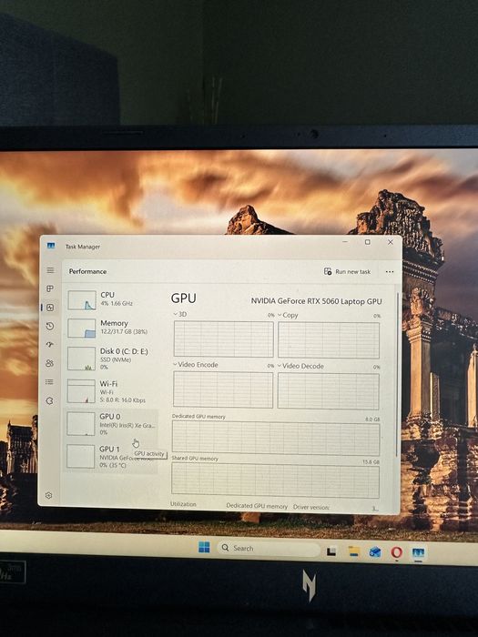 Acer Nitro V5 I9 13900H RTX 5060 32GB Ram БАРТЕР