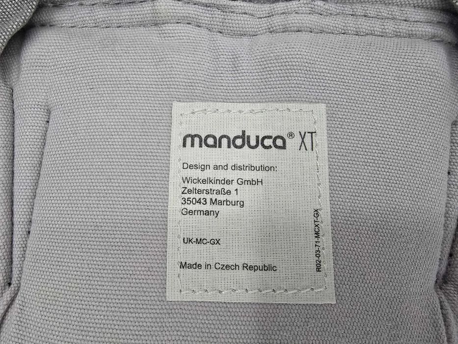 Port-bebe Manduca XT gri