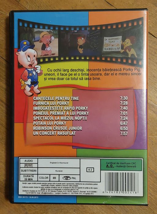 Porky Pig și prietenii DVD