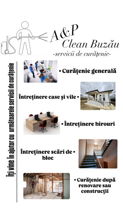 A&P Clean Buzău -Servicii de Curățenie