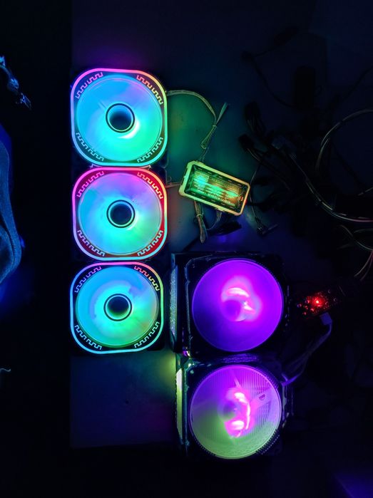 Argb куллера для кейса 120mm