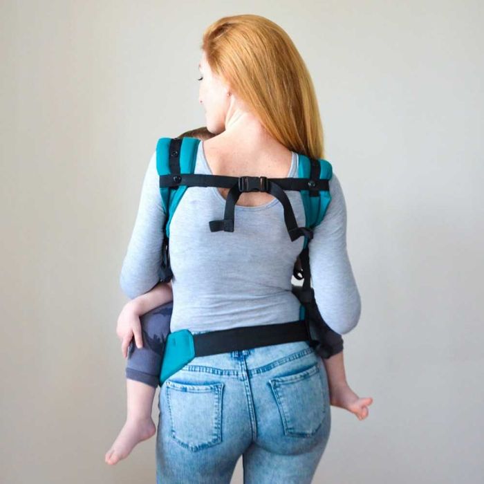 от 6+ месеца | Ергономична раница с мрежа Nashsling Next Air -  Rox