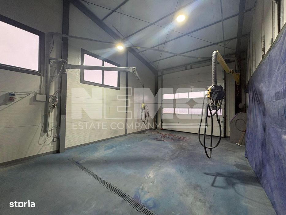 Hală Industrială | 416 Mp Utili + Teren 35 Ari | Horodnic