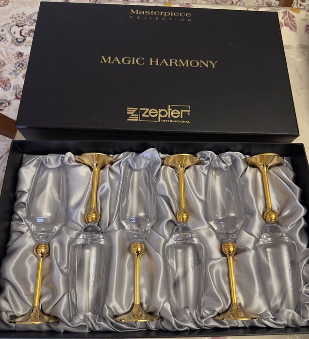 Продам НОВЫЕ бокалы Zepter Mgic Harmony