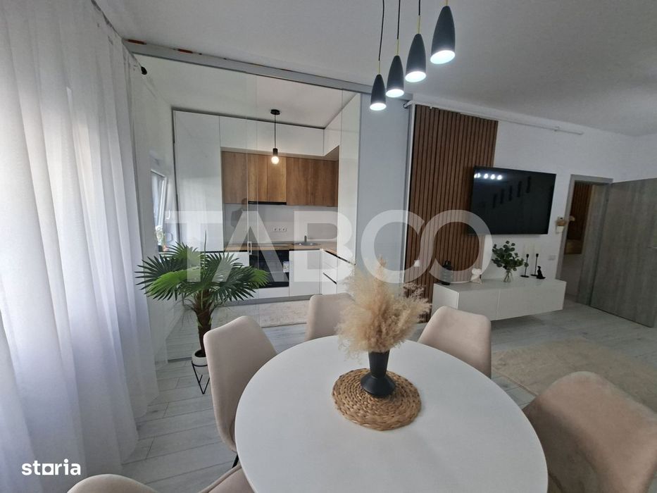 Apartament modern de inchiriat 2 camere balcon Mandra Sibiu