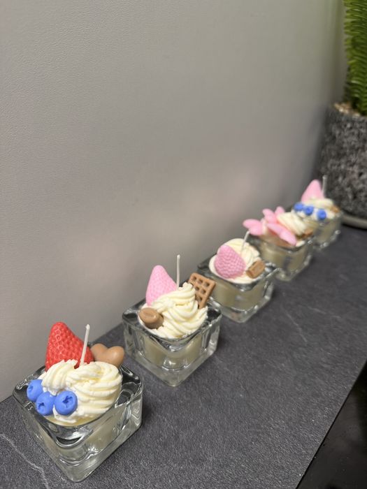 Lumanari martisor din ceara de soia