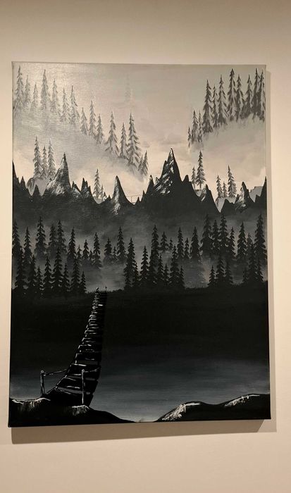 Tablou acrilic pânză