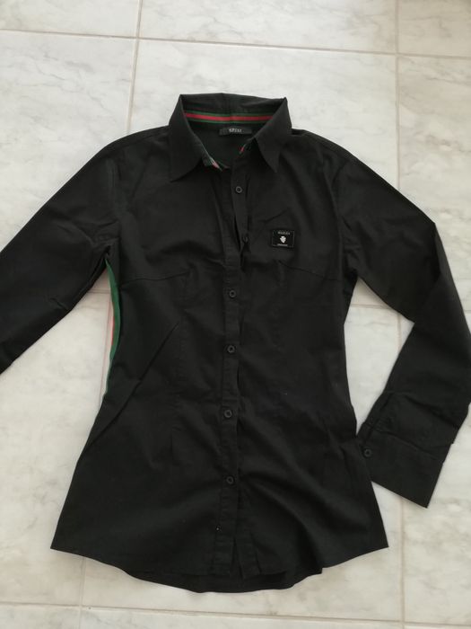 Черна ризка Гучи