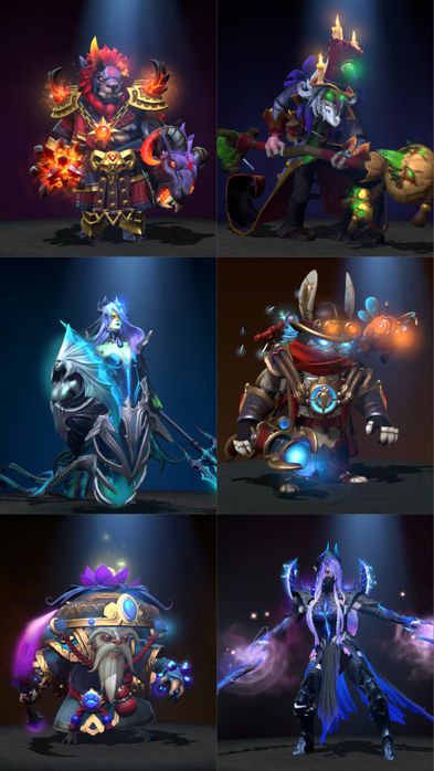 Скины из Колектор Кеша Dota2