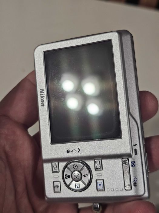 Y2K Aparat foto digital compact Nikon S200 7.1MP 3xZoom