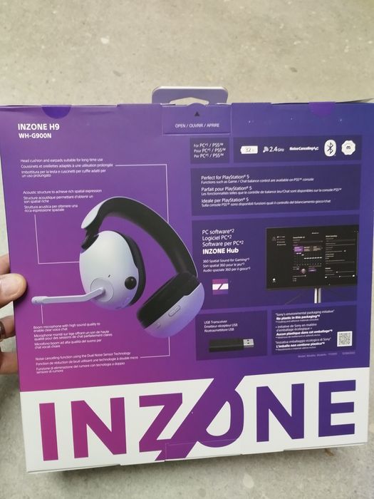 Casti Gaming Wireless SIGILATE, Sony Inzone H9, WH-G900N, PS5