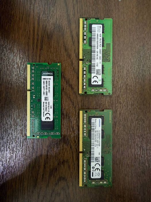 Оперативная память для ноутбуков и моноблоков DDR3 и DDR4