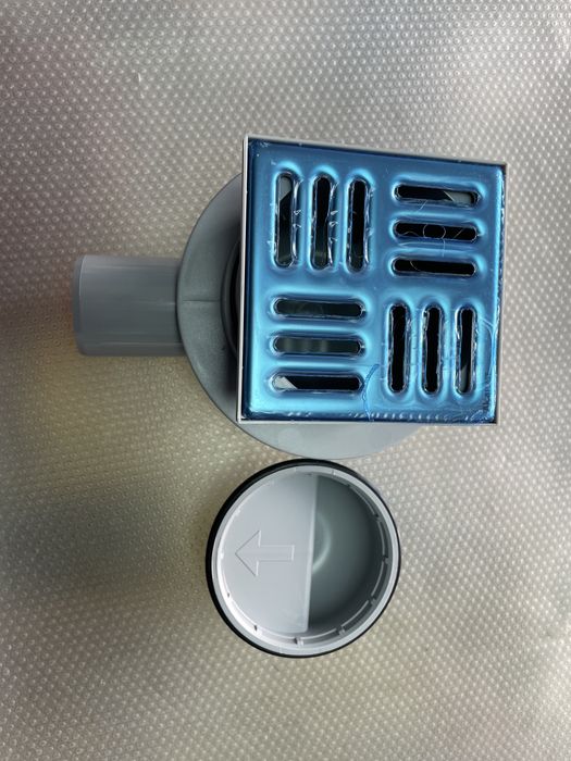 Подов сифон Alcaplast за НИСЪК монтаж без или с Клапа