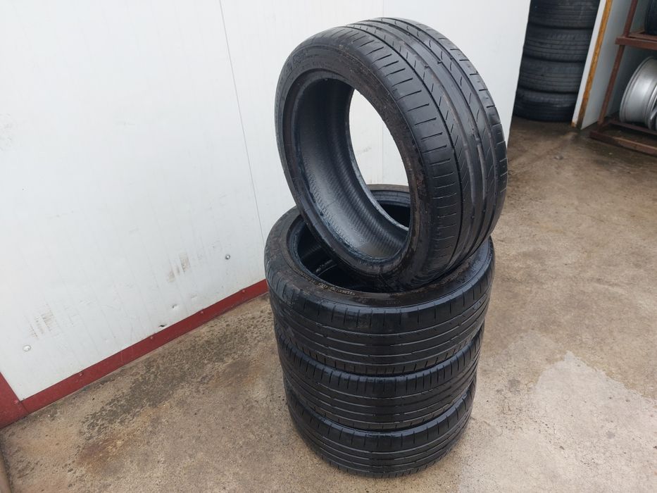 135 lei bucata! Set anvelope de vara RUNFLAT 225 45 r17 Continental