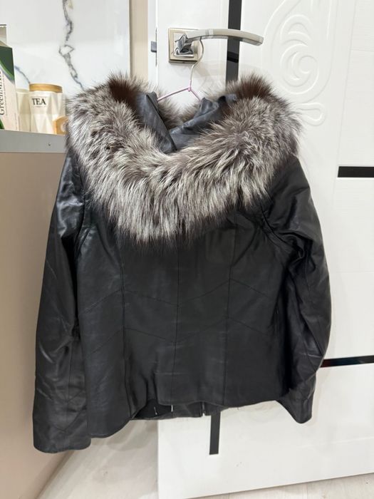 Кожанная куртка.