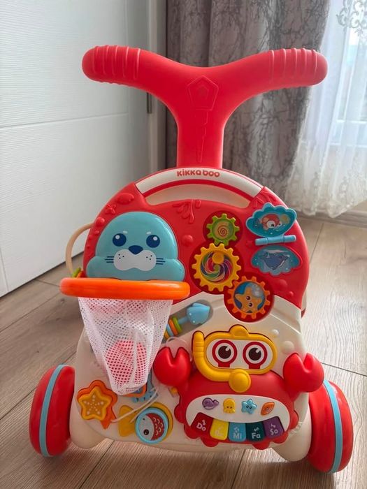 Уокър + активна маса за игра 2в1  kikka boo