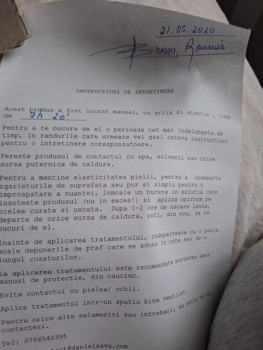 Bratari piele cu mesaj
