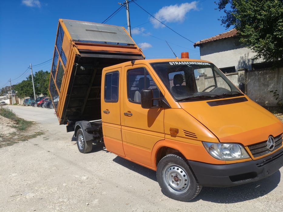 Mercedes-Benz Sprinter 311 CDI – САМОСВАЛ | Автомат | Двойна кабина | 2004 г.
