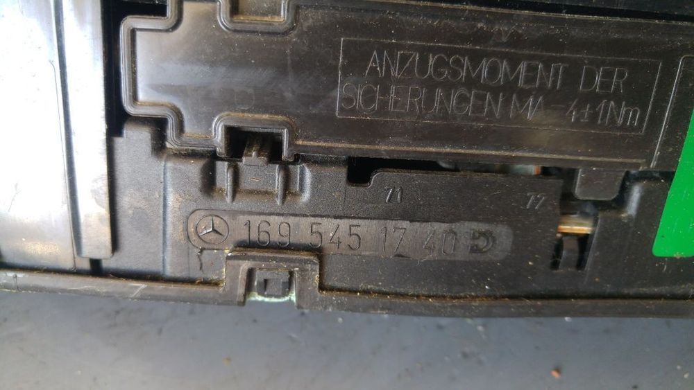 panou sigurante a180 2.0 cdi 640940 mercedes a-class w169  a1695451740
