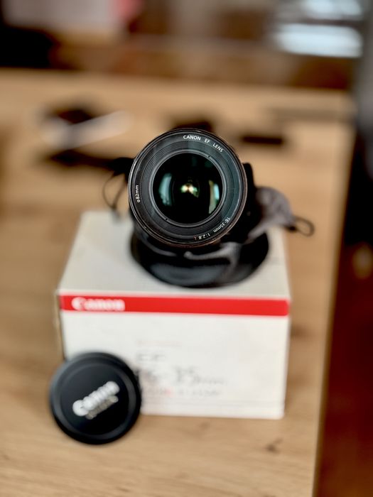 Обективи Canon 16-35 f2.8 L ii Canon 70-200 F4 Sigma 35mm f/1.4 DG HSM ART - Canon EF Fit