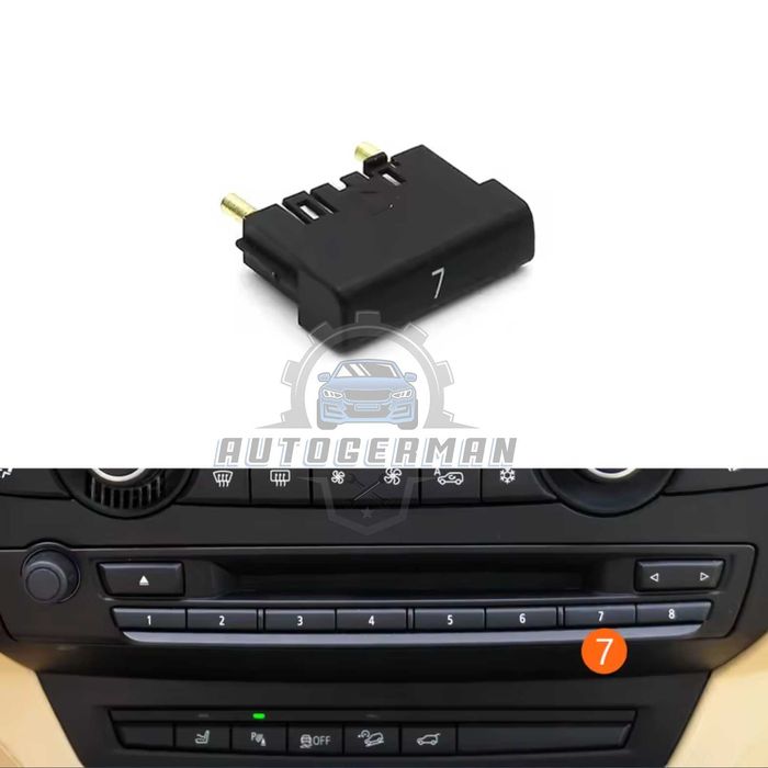 БМВ Е70 копчета за радио 10 бр за bmw X5 е70 X6 е71 бутони за cd радио