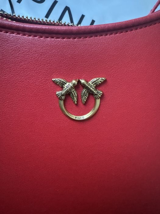 Червена чанта pinko