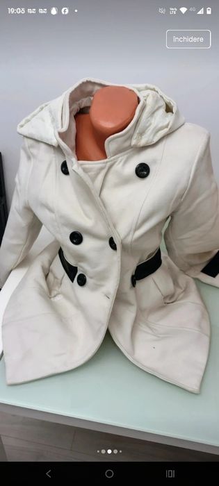 Palton damă nou cu etichetă
