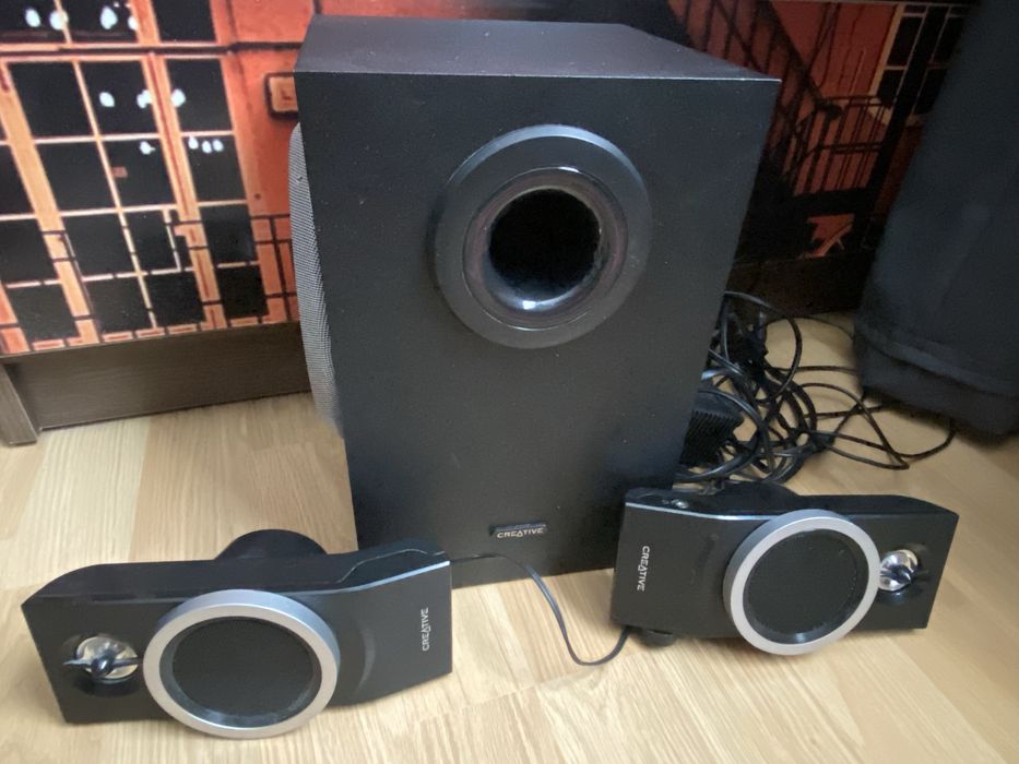 Компьютерные колонки Creative Inspire 2.1 T3100