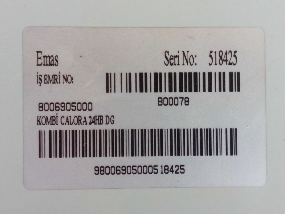 Piese de schimb pentru CALORA KOMBI 24 HB DG.
