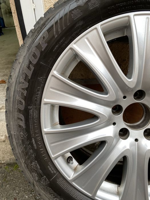 Алуминиеви джанти със зимни гуми за Мерцедес S klas