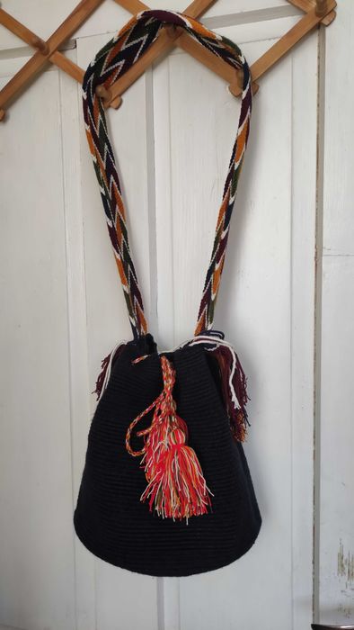 Mochila Wayuu колумбийска ръчно изработена тъкана чанта