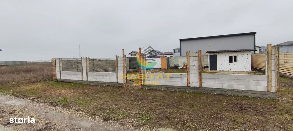 Teren intravilan imprejmuit / Berceni - Vidra /300 mp