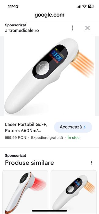 laser terapeutic cu led