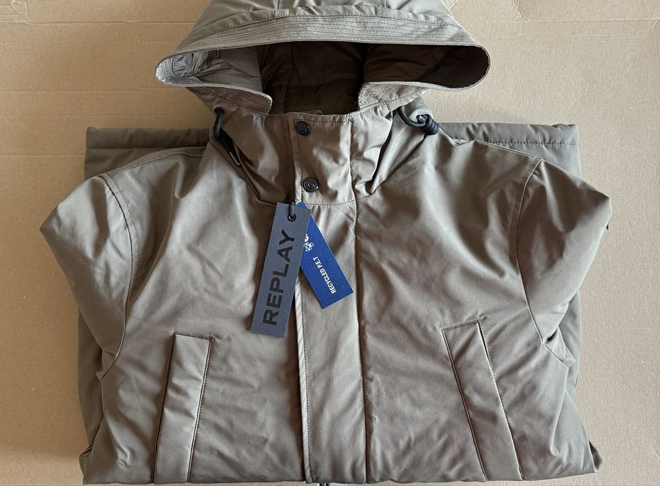 Replay Hooded Parka Jacket ОРИГИНАЛНО мъжко зимно яке/парка - M