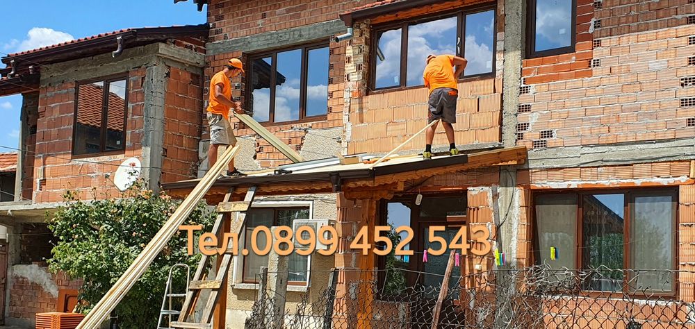 Ремонт на покриви Пловдив